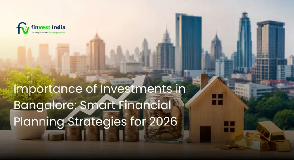 Investment in Bangalore with diversified portfolio including SIPs, real estate, gold, and financial planning for long term wealth creation - Finvest India