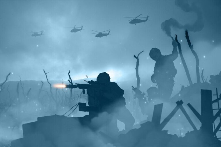 war-conflict-landscape-with-soldiers-fighting_23-2149766327