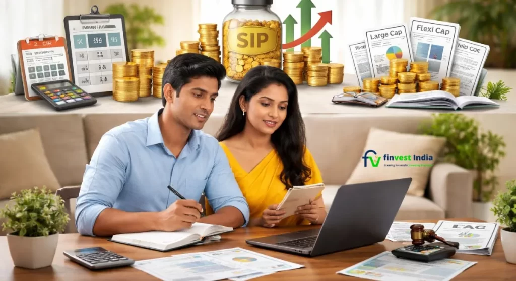 "Couple planning investments and SIP strategy while learning how to plan early retirement in India"
