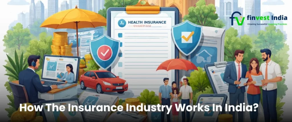 explaining insurance policies and coverage options to clients with digital insurance platform and documents in India